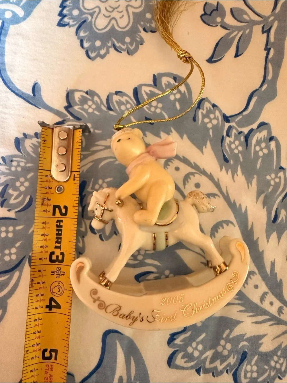 Lenox  2005 Winnie The Pooh's Baby's First, Christmas Ornament Replacement